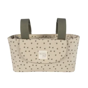 Walking Mum Poppy Bebek Arabası Kalpli Organizer Çanta Moss